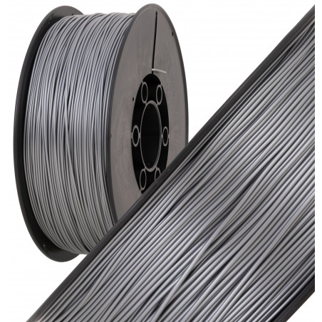 Filament Plastspaw PET-G 1,75mm 1KG SREBRNY